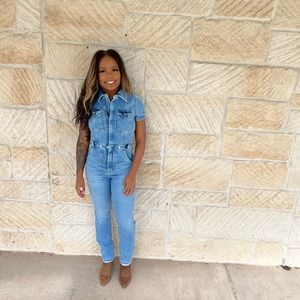 Good America Jean Jumpsuit